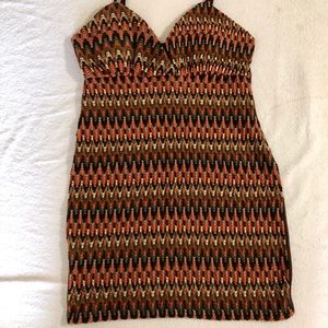 Voice tank multi/brown color large